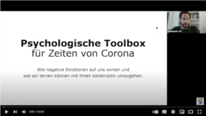 Die Psychologen Raphael Müller-Hotop und Johann Gutzmer präsentieren eine psychologische Toolbox für die Zeiten von Corona 