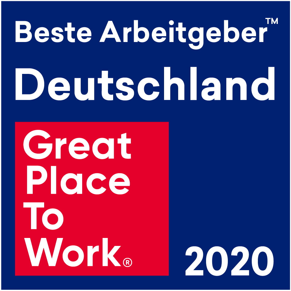 Great Place to Work beste Arbeitgeber Deutschland 2020