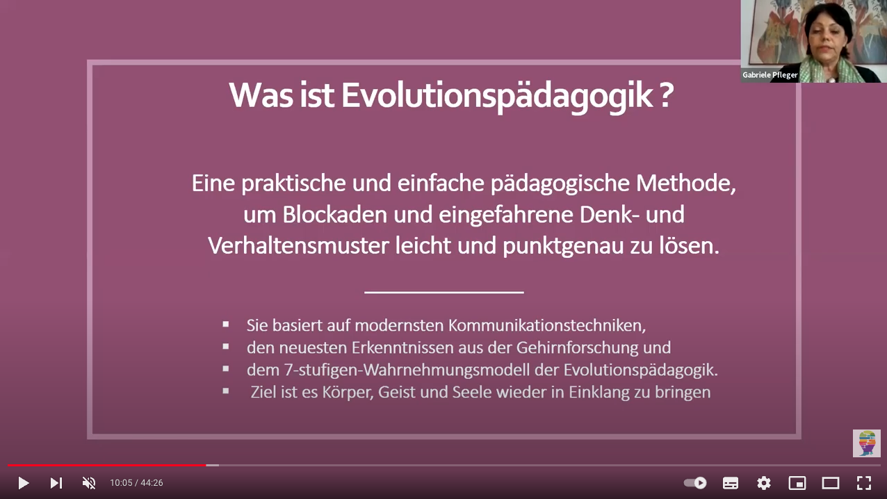 7 Sicherheiten der Evolution, Herausforderungen souverän zu stemmen. Teil 1 des OpenLearning-Seminars mit Gabriele Pfleger