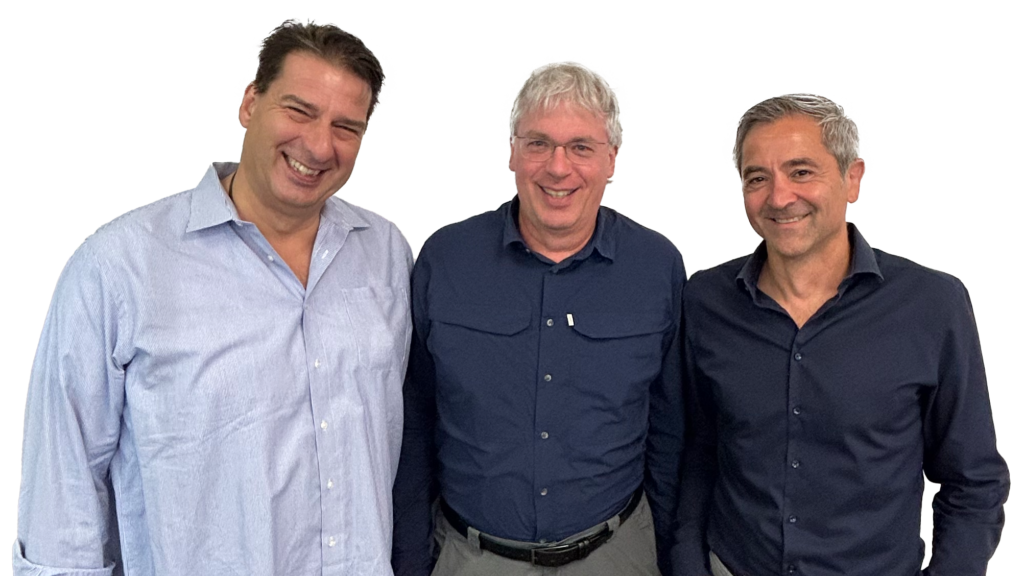 Geschäftsleitung CompuSafe: Thomas Häusler, Dr. Stephan Weidner, Johann Gschwendtner